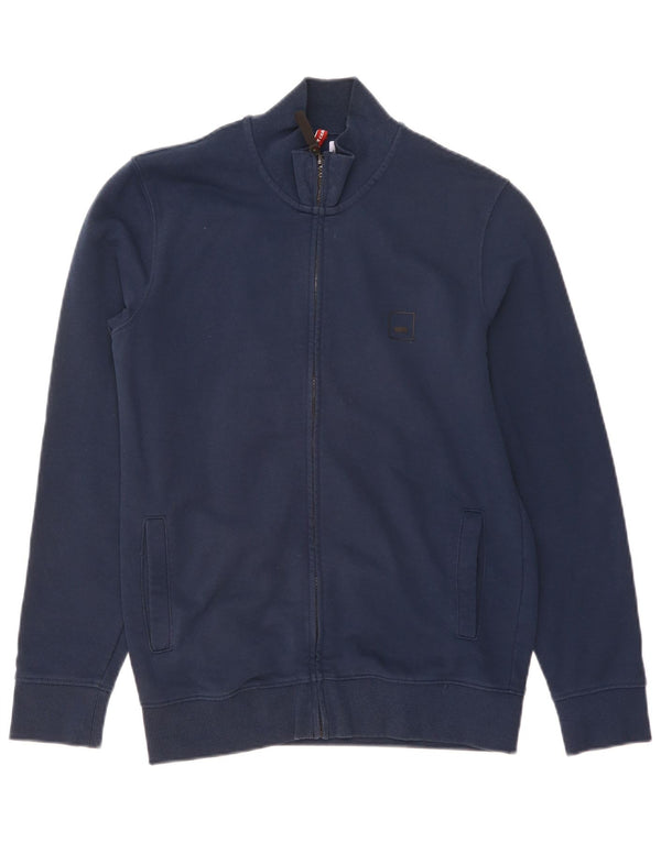 Giacca da tuta da uomo Carrera in cotone medio blu navy