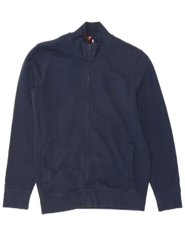 Giacca da tuta da uomo Carrera in cotone medio blu navy