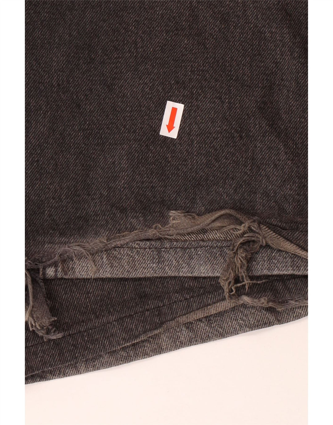 ZARA Womens Straight Jeans EU 40 Medium W30 L32 Black Colourblock Cotton