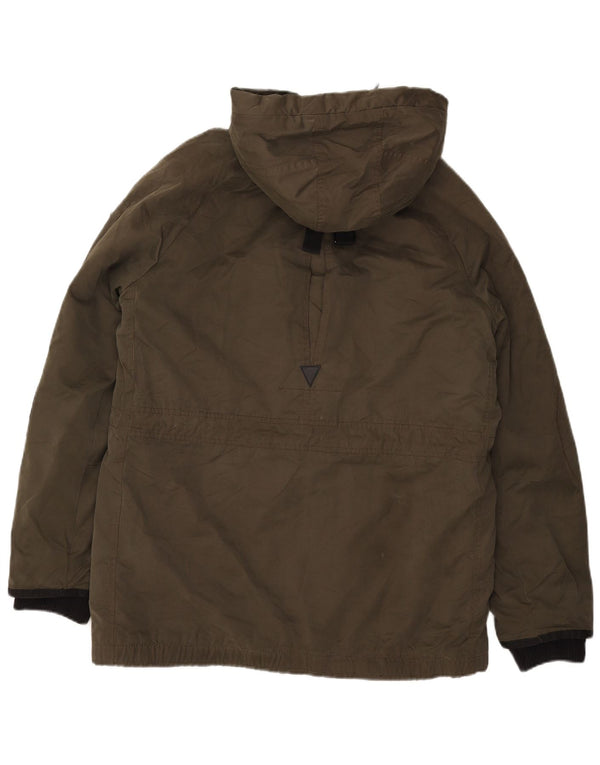 Giacca parka da uomo con cappuccio Superdry UK 38 medio kaki