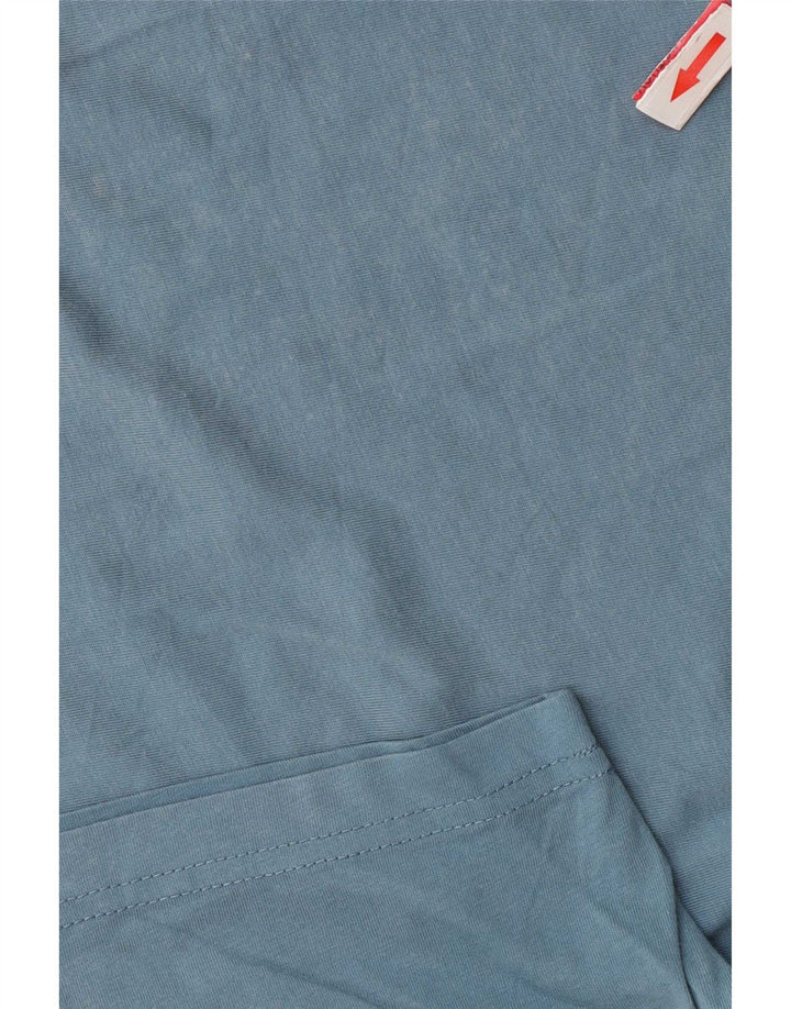 T-shirt grafica da uomo Paul Smith Top in cotone blu medio