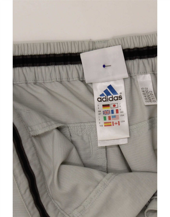 Pantaloni Capri da donna Adidas W28 L20 Poliammide grigio