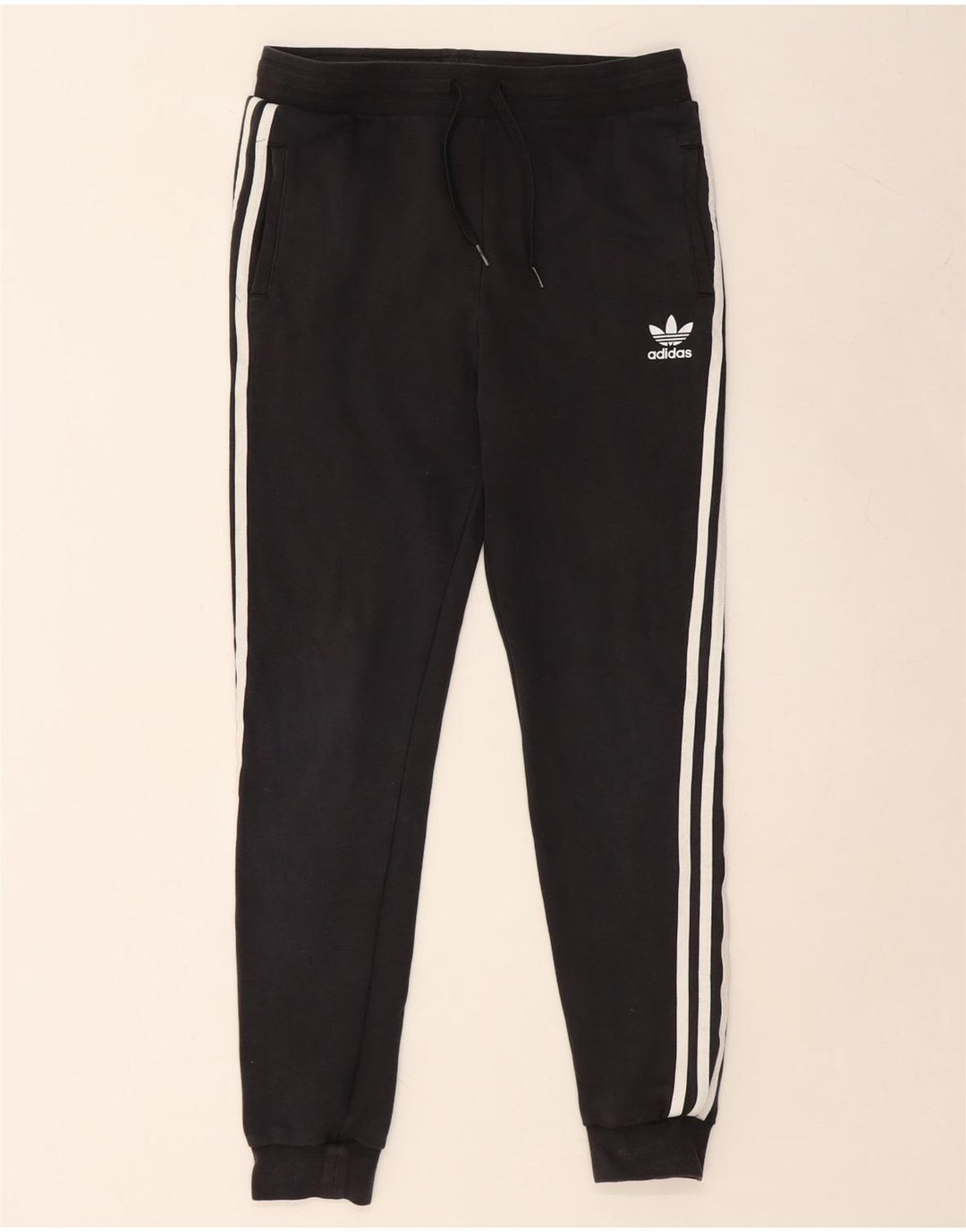 Pantaloni della tuta da ragazzo ADIDAS Joggers 14-15 anni in cotone nero