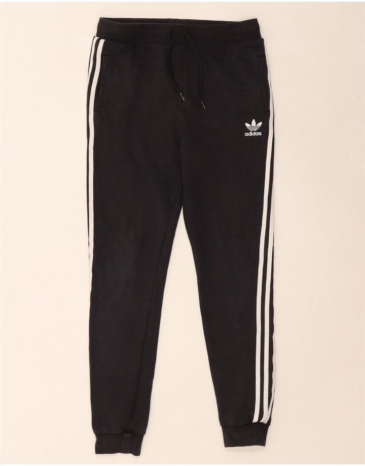 Pantaloni della tuta da ragazzo ADIDAS Joggers 14-15 anni in cotone nero