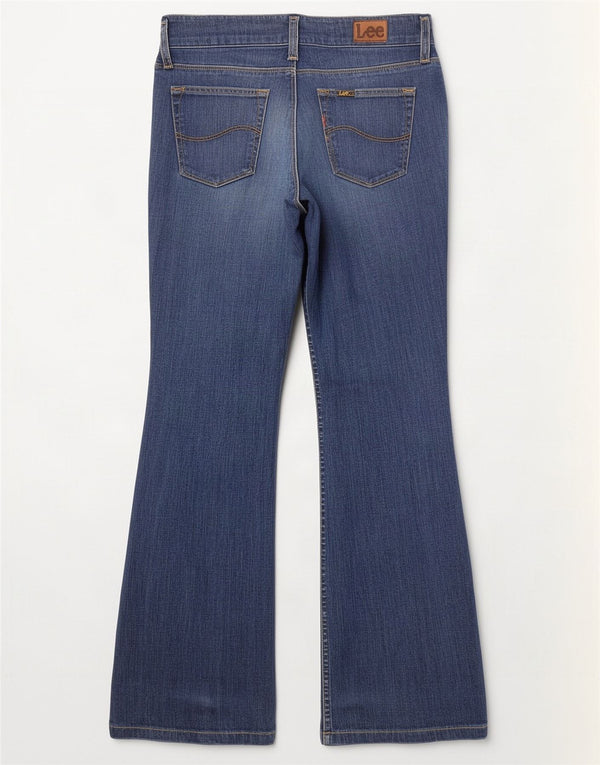 Jeans Lee Bootcut corallo da donna W27 L33 cotone blu