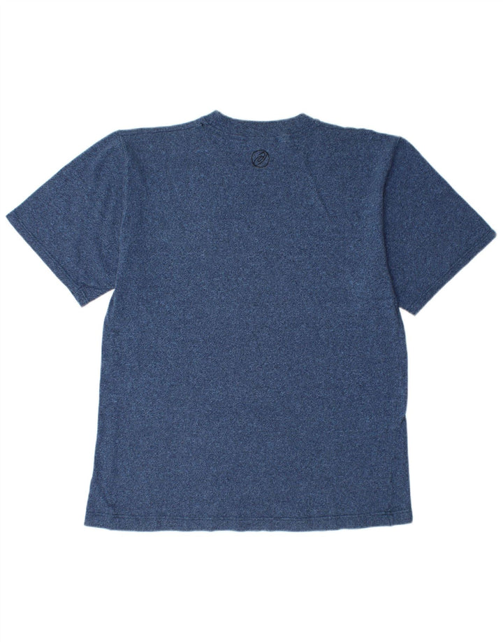 T-shirt da uomo Asics Top blu medio chiazzato