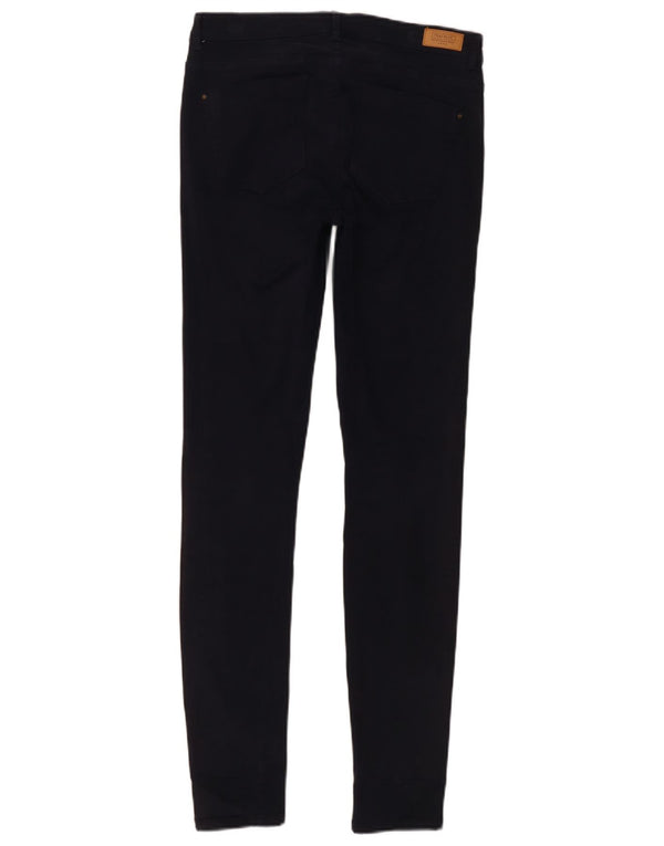 Pantaloni casual skinny Trafaluc da donna Zara EU 38 Small W28 L30 Blu navy
