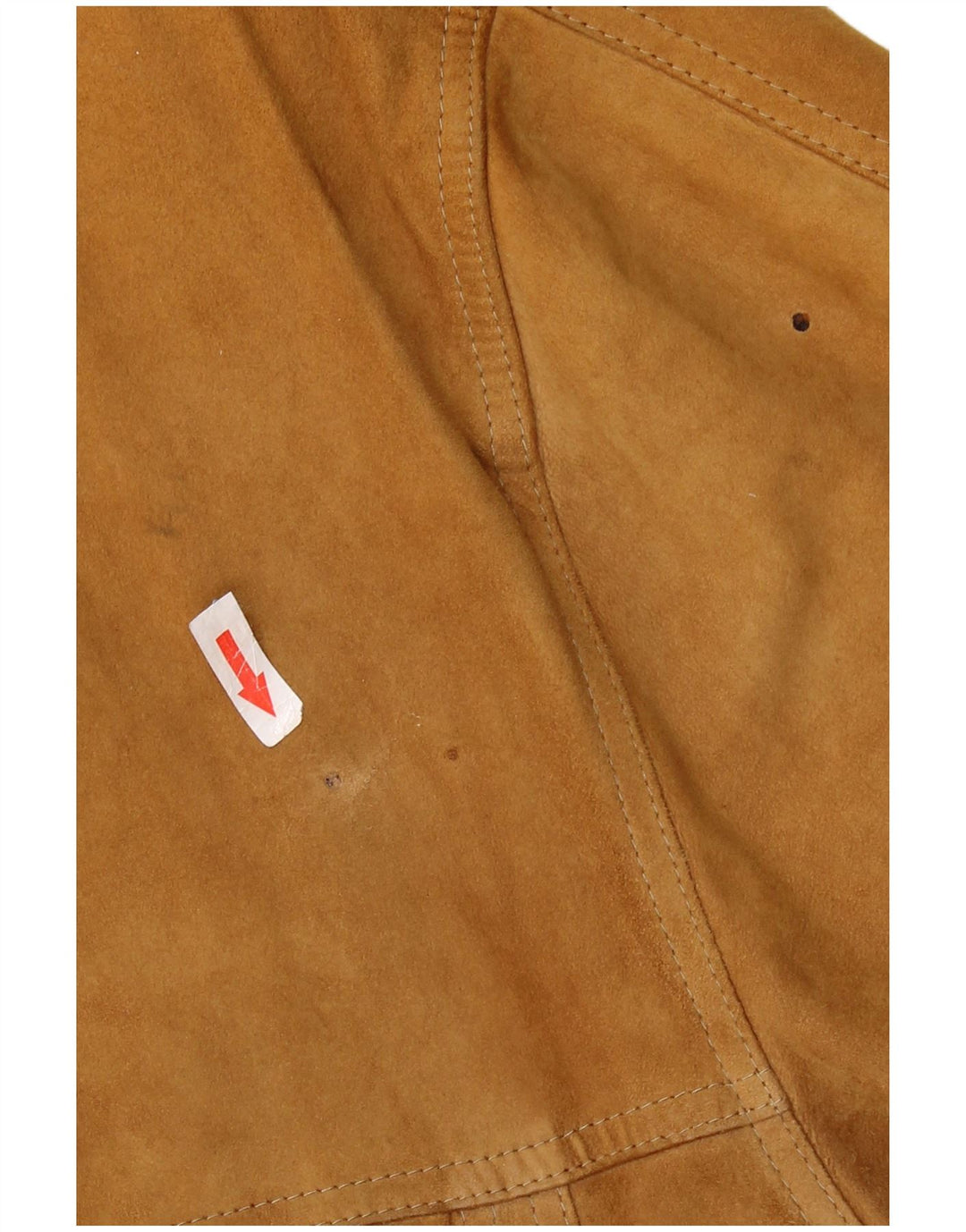 ASGARD Mens Suede Overcoat UK 42 XL Brown