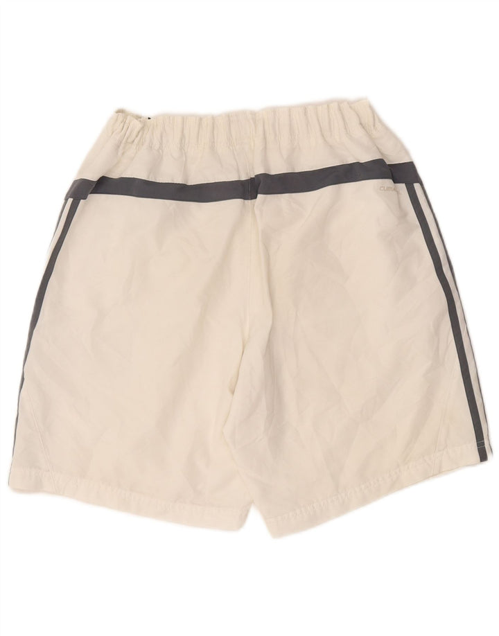 Pantaloncini sportivi Adidas Climacool da uomo colore bianco medio