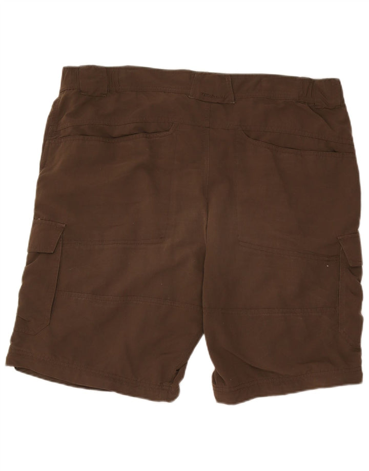 Pantaloncini cargo da uomo Columbia W40 XL nylon marrone