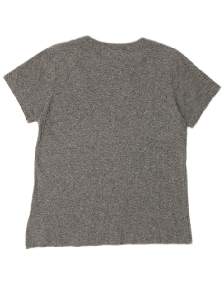 T-shirt da donna Converse Top UK 12 cotone grigio medio