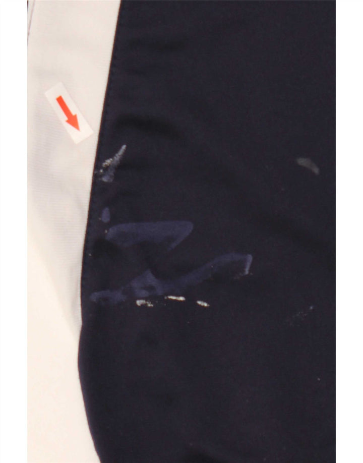 Giacca superiore della tuta da uomo Champion, poliestere color block medio blu navy