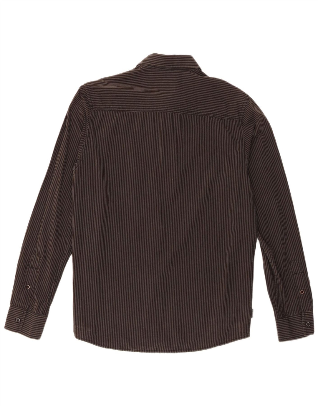 Camicia Quiksilver da uomo a vestibilità media, piccola, in cotone a righe grigie