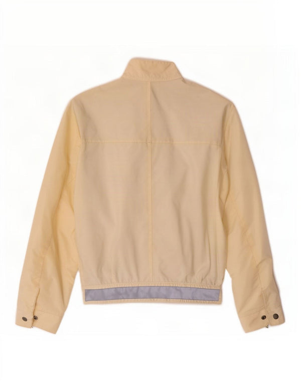 Giacca da corsa da donna Belstaff UK 12 nylon bianco sporco medio