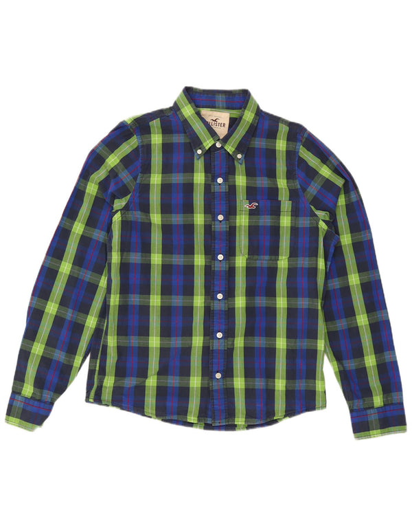 Camicia Hollister da uomo XL a quadri blu