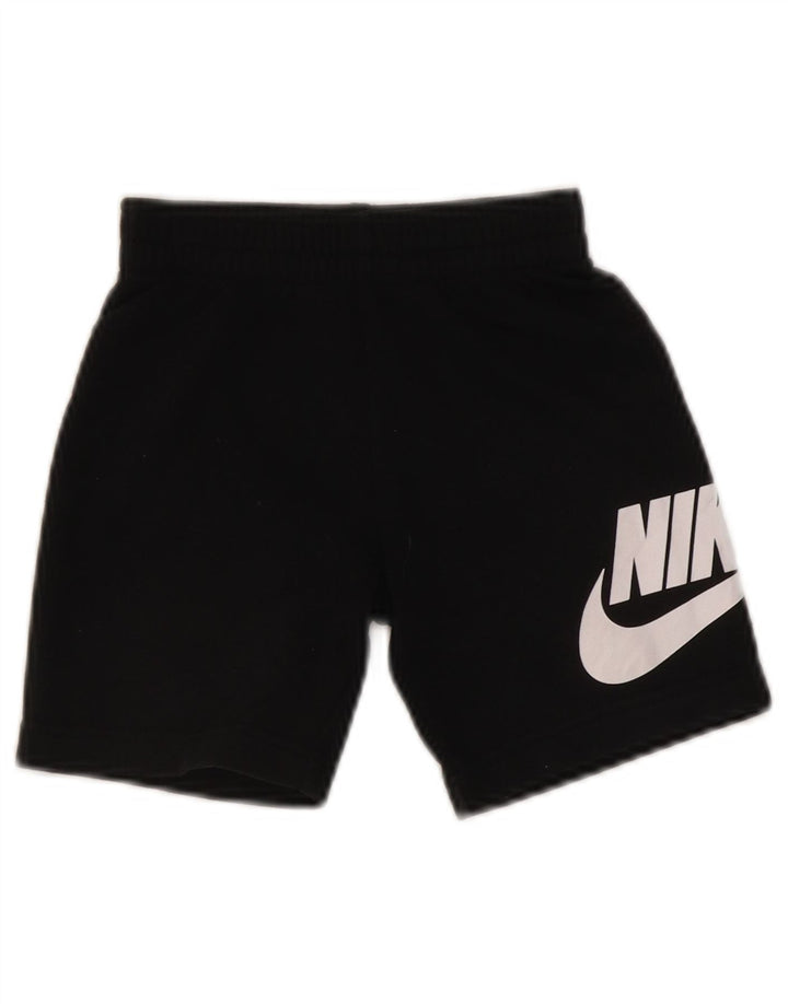 Pantaloncini sportivi Nike da ragazzo con grafica 3-4 anni XS neri