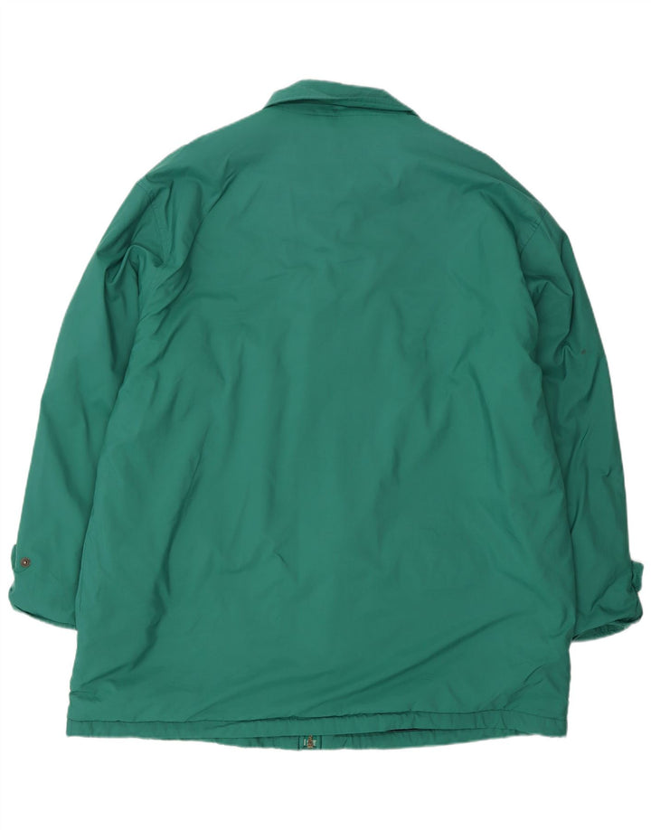 Giacca a vento oversize da donna Eddie Bauer UK 18 XL Nylon verde
