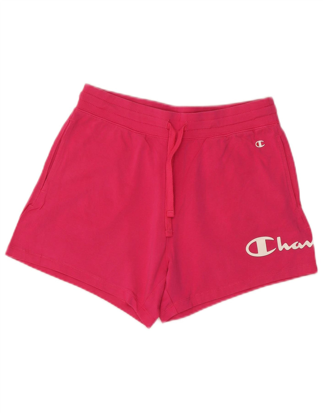 Pantaloncini sportivi grafici da donna Champion UK 12 rosa medio