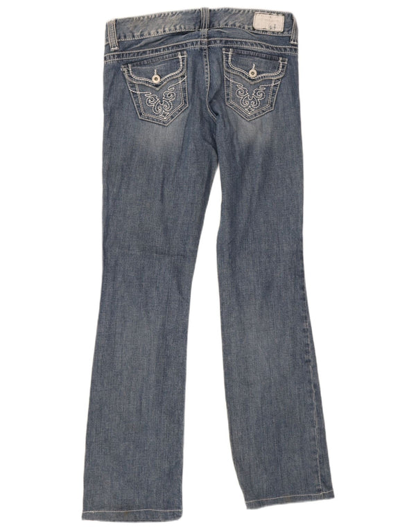 Jeans bootcut da donna Guess a vita bassa W29 L32 cotone blu