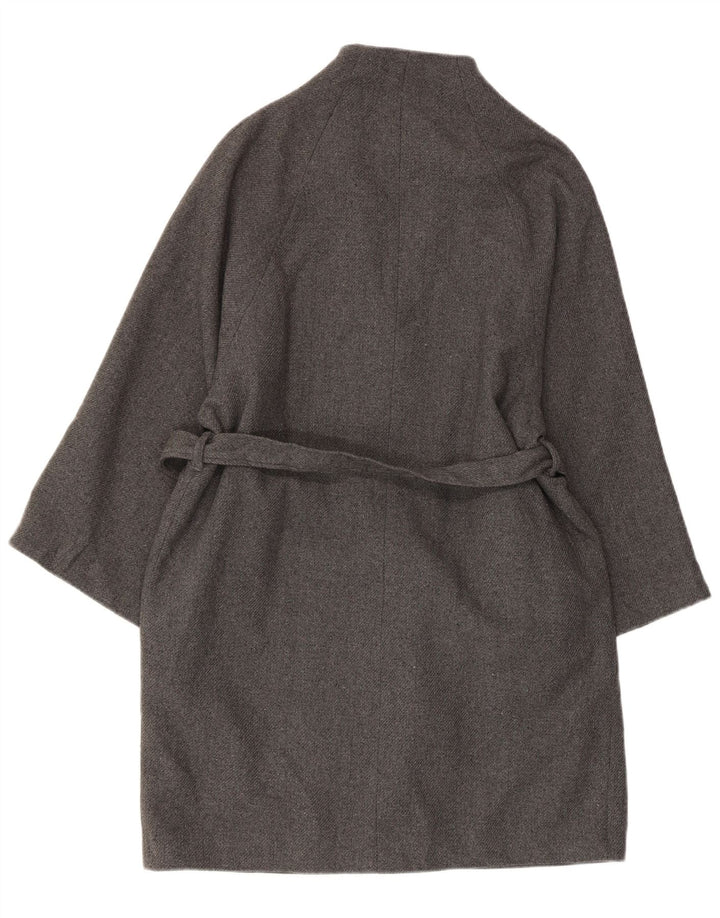 CHEAP MONDAY Cappotto da donna UK 10 Piccolo acrilico grigio