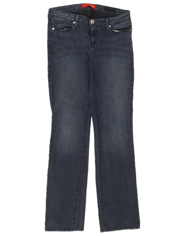 Jeans dritti da donna Guess W32 L32 Blu