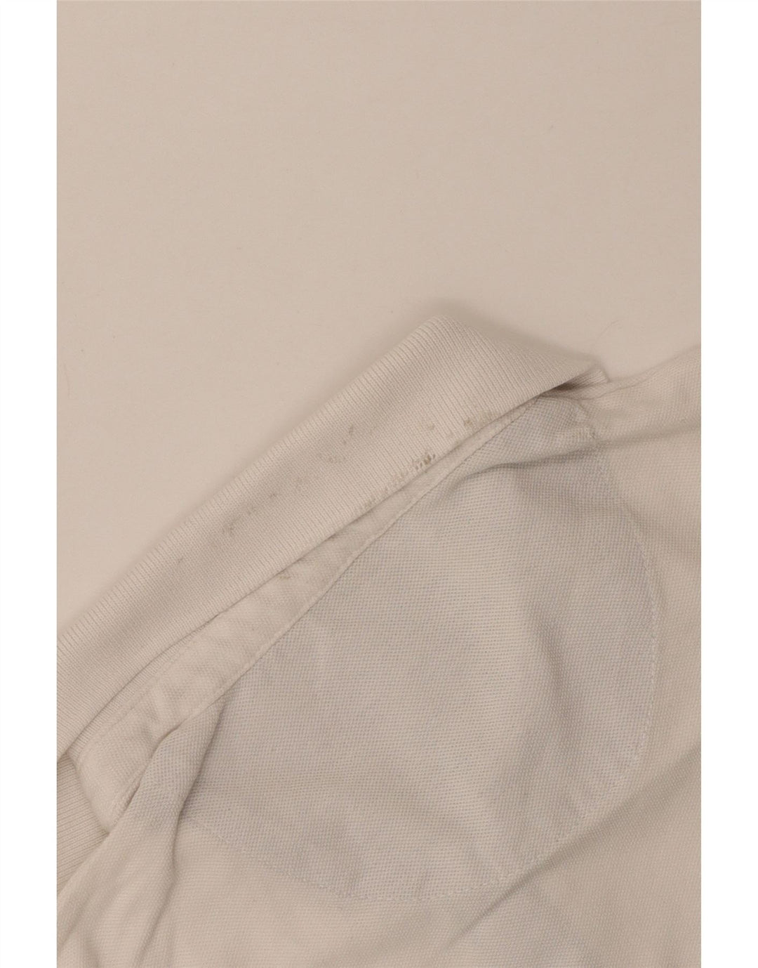 Polo WRANGLER da uomo vestibilità regolare in cotone bianco medio