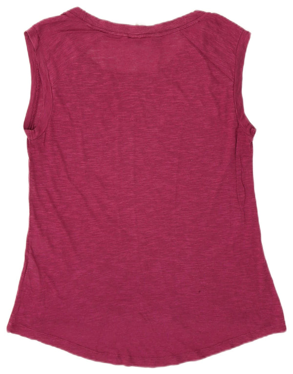 T-shirt da donna Mountain Warehouse Top UK 10 piccolo cotone screziato viola