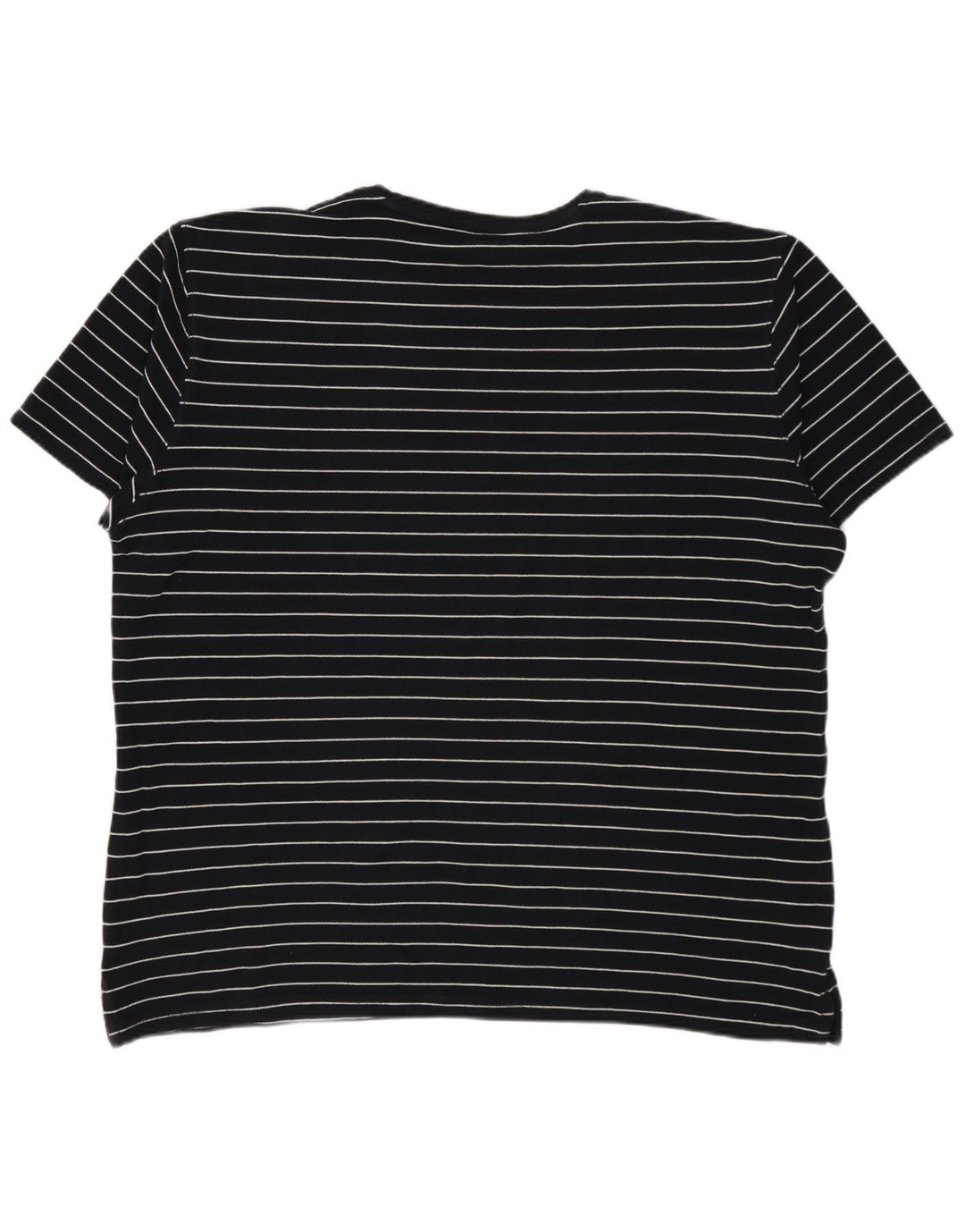 MASSIMO DUTTI T-shirt da uomo Top XL a righe nere