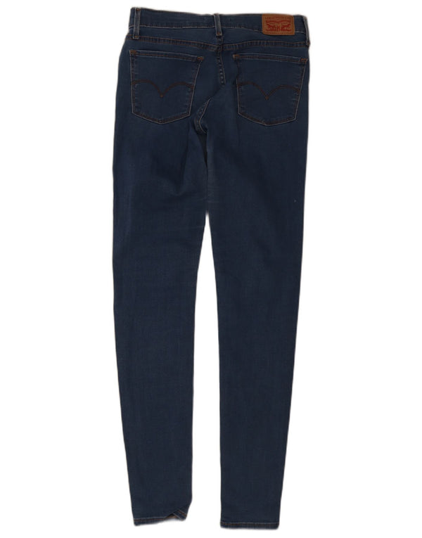 Jeans Levi's 710 Super Skinny da donna W27 L32 in cotone blu