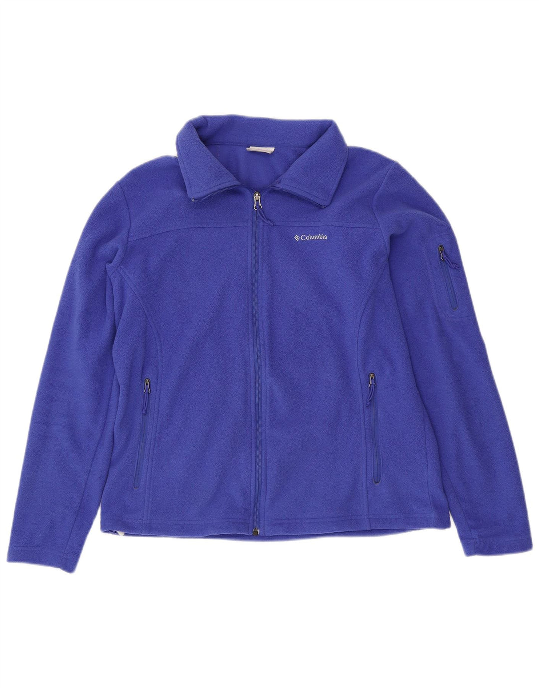 Giacca in pile da donna COLUMBIA UK 16 Large Blu Poliestere
