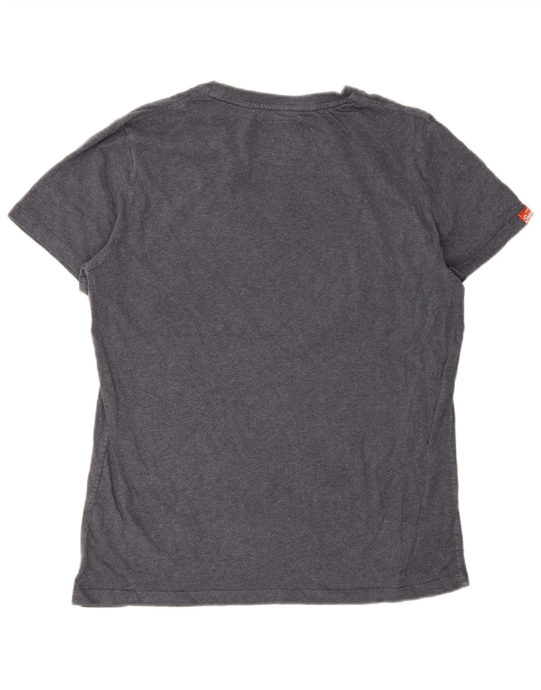 T-shirt grafica da uomo Superdry Top XL in cotone grigio