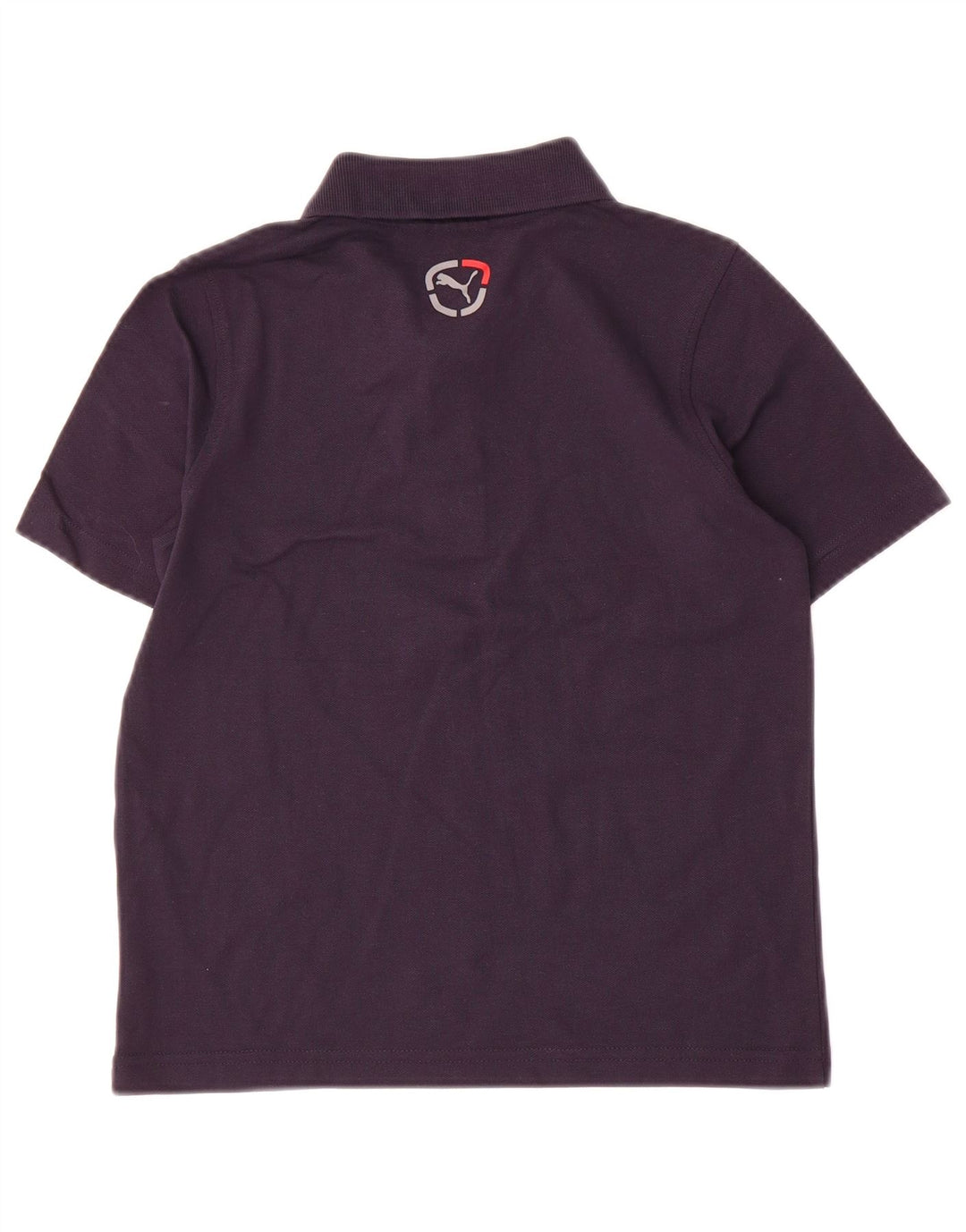 Polo Puma da bambino 9-10 anni in cotone blu navy