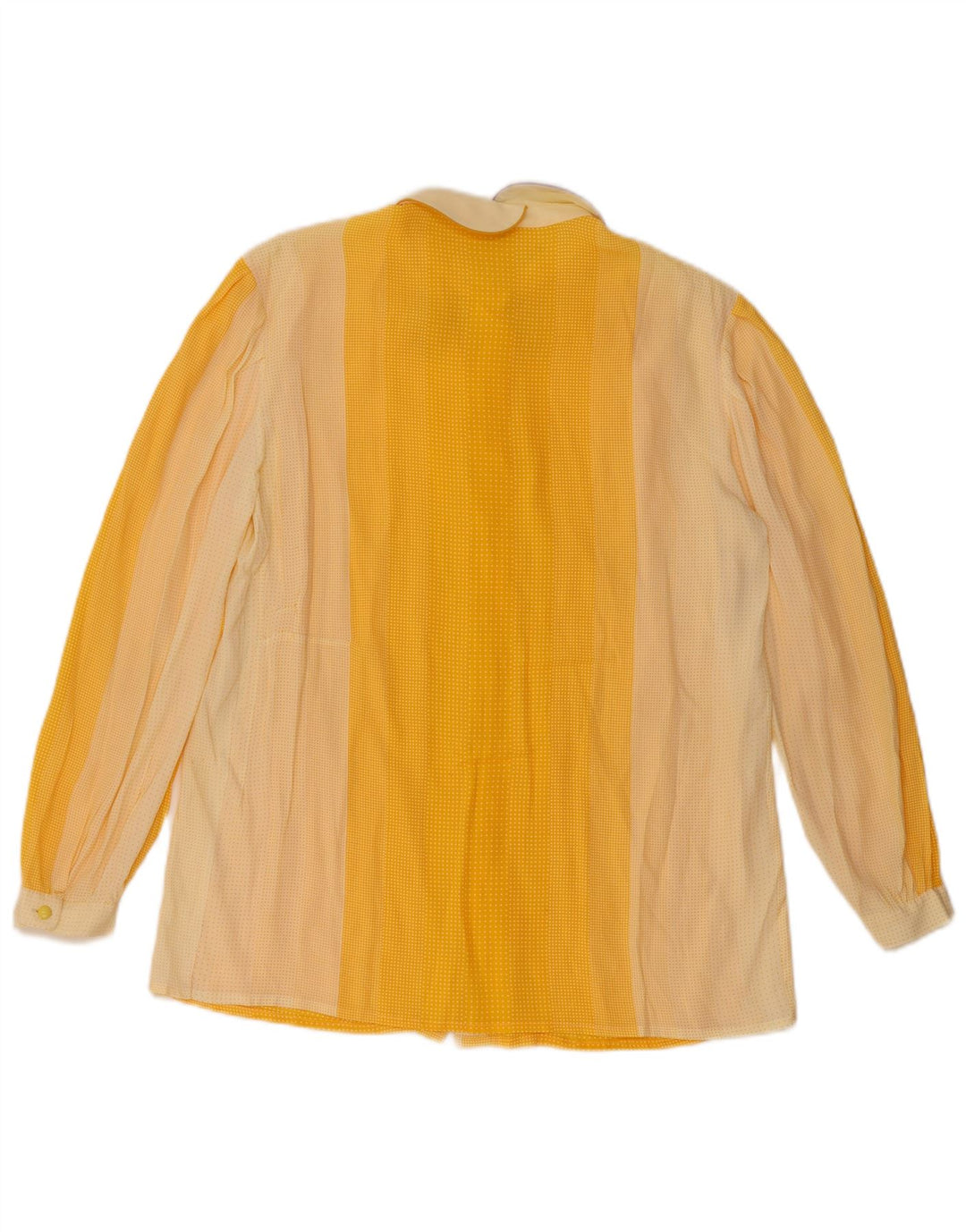 Camicia Donna BARTH IT 48 XL Seta Maculata Gialla