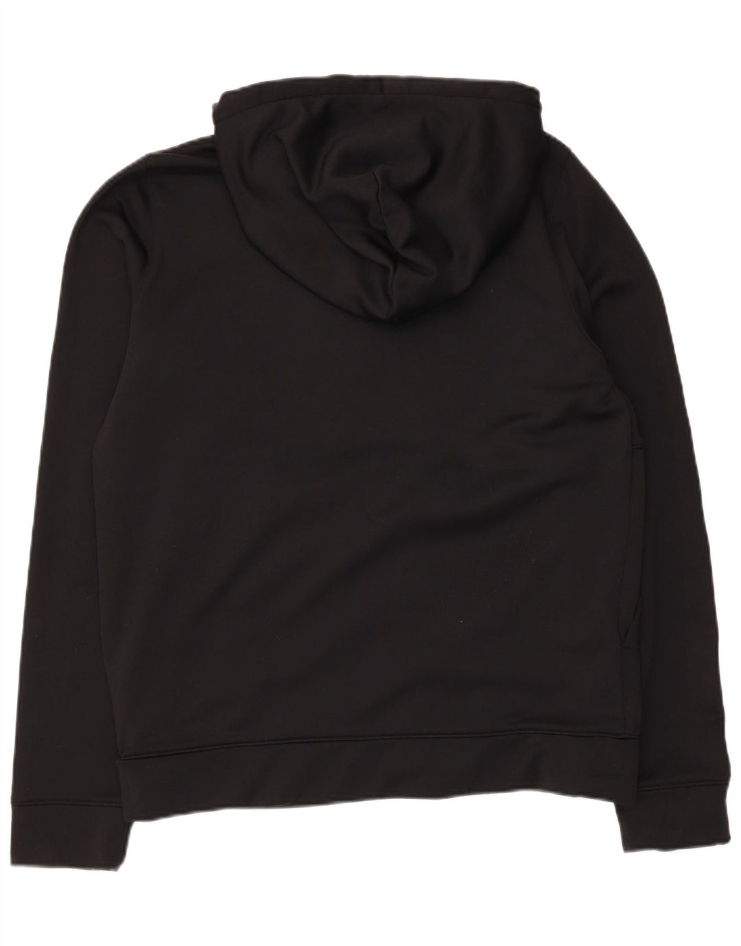 Maglione con cappuccio da uomo Hollister Large in cotone nero