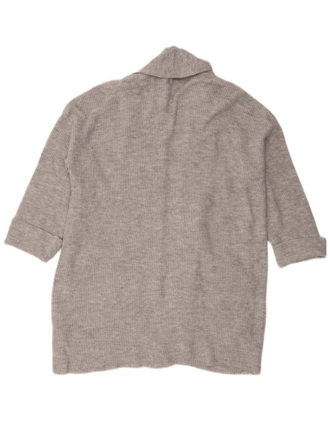 Maglione cardigan lungo oversize da donna Jack Wills UK 12 Grigio medio