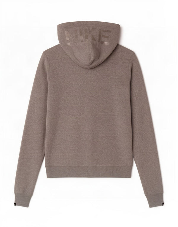 Felpa con cappuccio grafica Nike da donna UK 10 piccola grigia