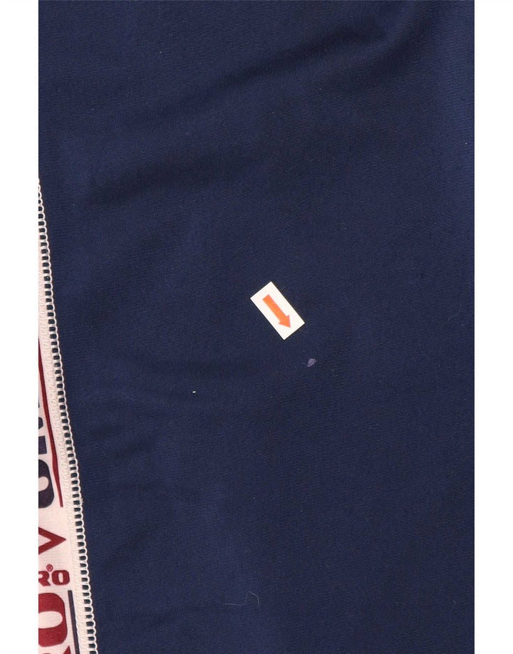 Pantaloni da tuta con grafica Umbro da uomo piccoli in poliestere color block blu navy