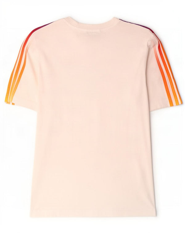T-shirt da uomo Adidas Top Small in cotone bianco