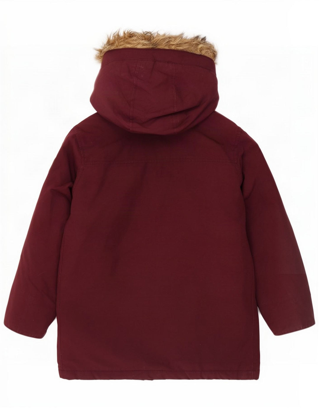 Giacca parka con cappuccio da bambino Gap 8-9 anni Poliestere bordeaux medio