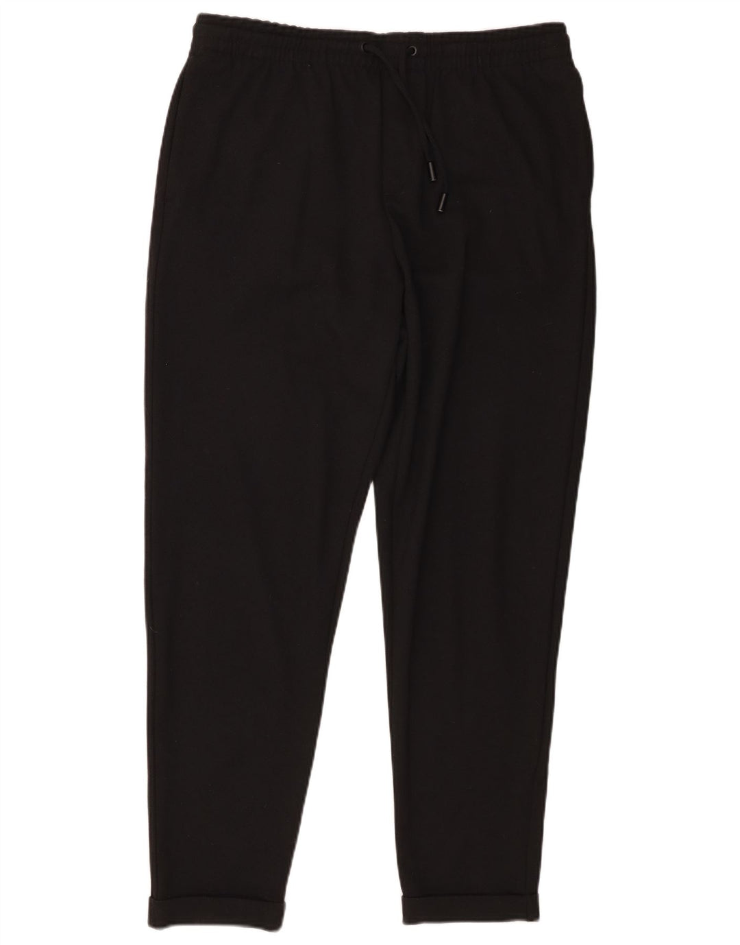 Pantaloni casual affusolati da donna Zara grandi W32 L28 poliestere nero