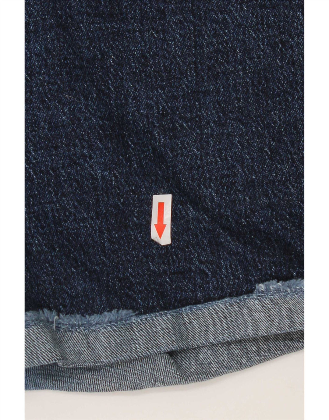 Pantaloncini di jeans Levi's 501 da donna W30 cotone blu navy medio