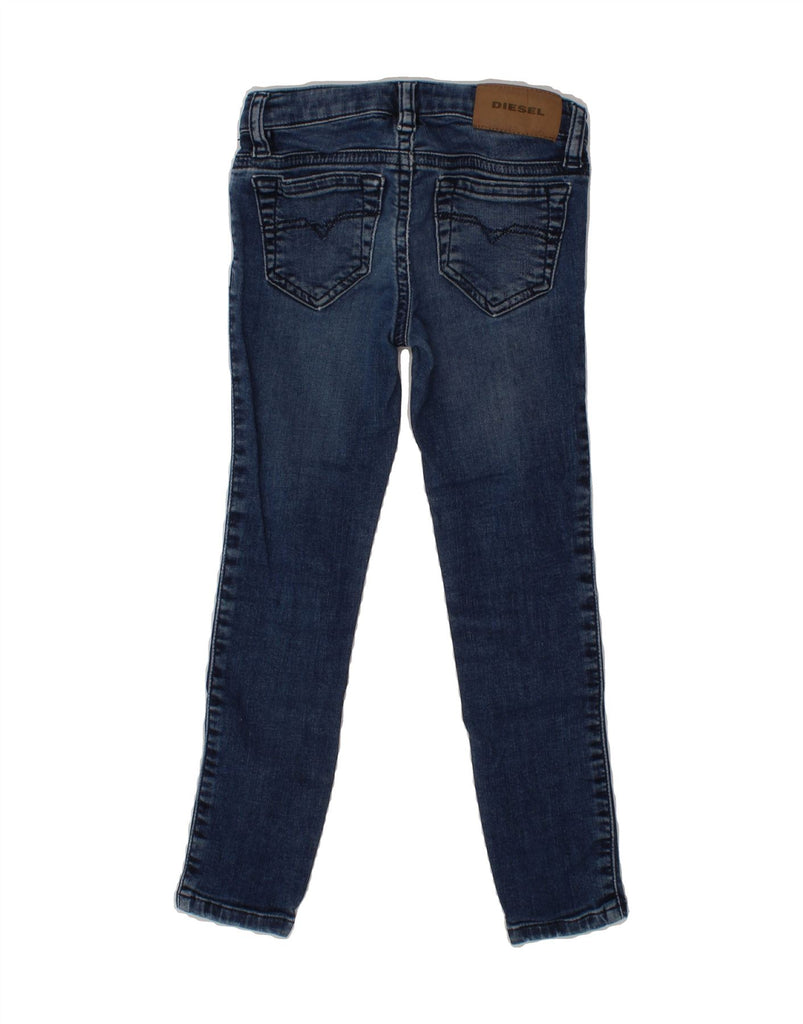 DIESEL Girls Skinzee-Low Super Slim Skinny Jeans 3-4 Years W18 L16 Blue Vintage Diesel and Second-Hand Diesel from Messina Hembry 