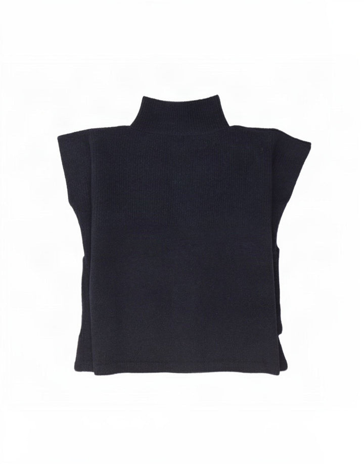 Maglione poncho da donna Marks & Spencer taglia unica poliestere blu navy