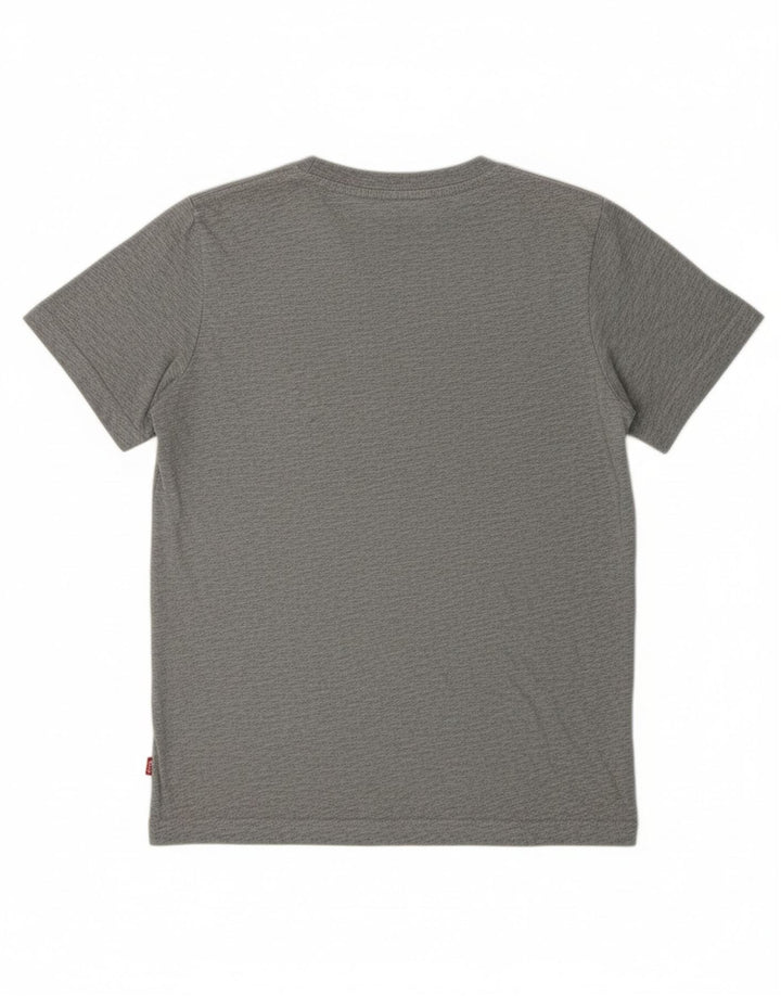 LEVI'S Boys Graphic T-Shirt Top 13-14 Years Grey Cotton