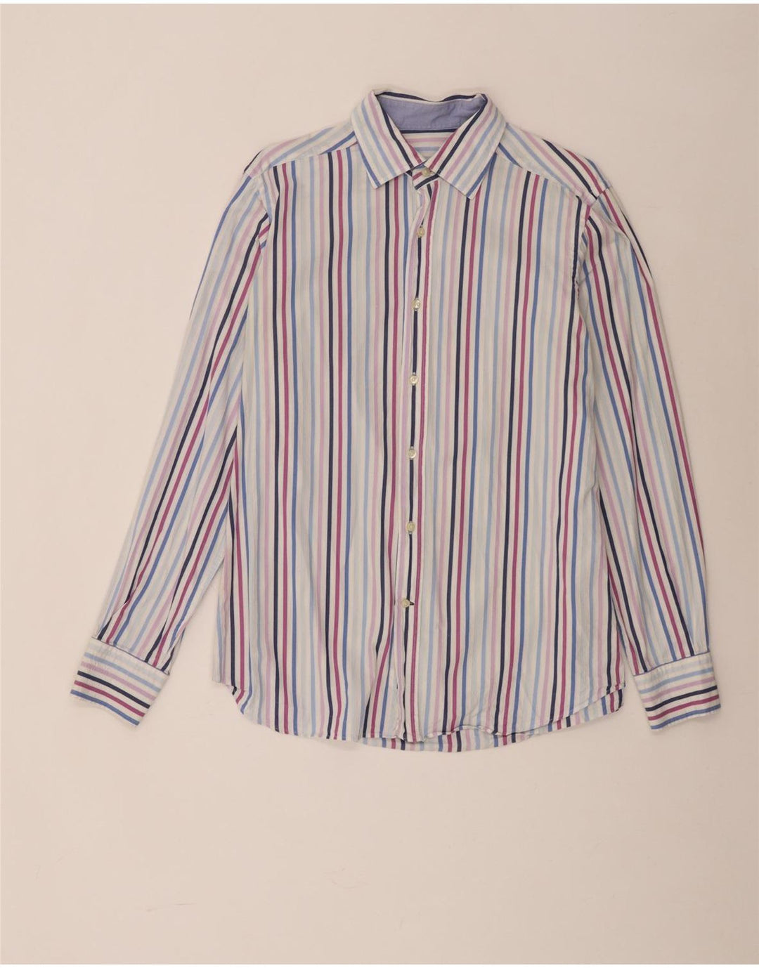 Camicia da uomo Massimo Dutti a righe grandi multicolori