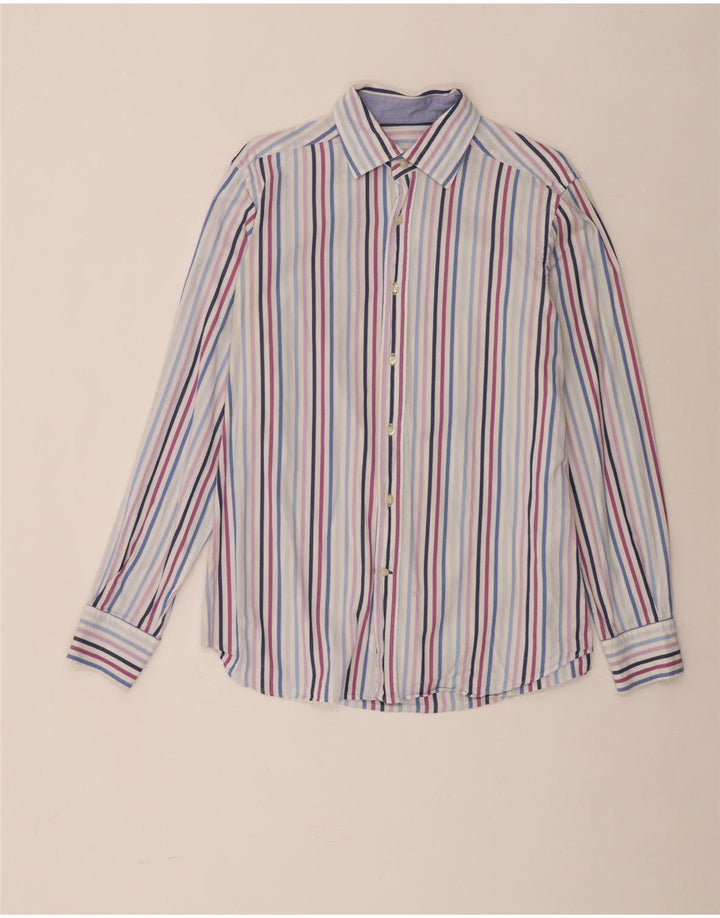 Camicia da uomo Massimo Dutti a righe grandi multicolori