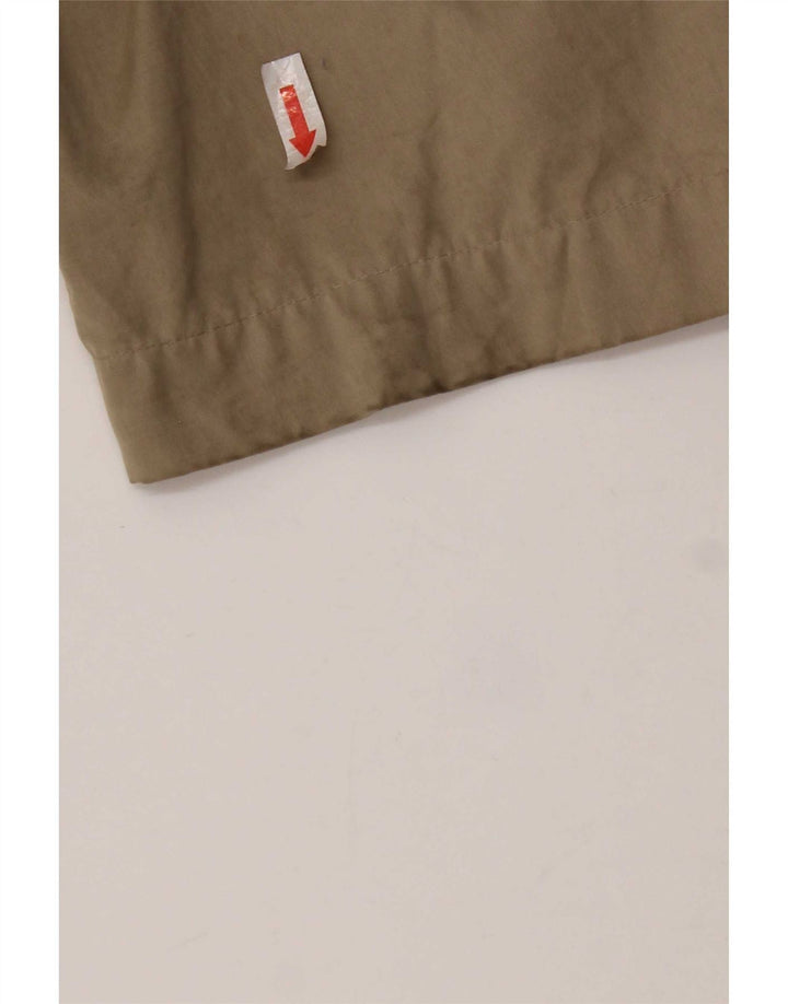 Trench oversize da donna Zara UK 10 piccolo poliestere beige