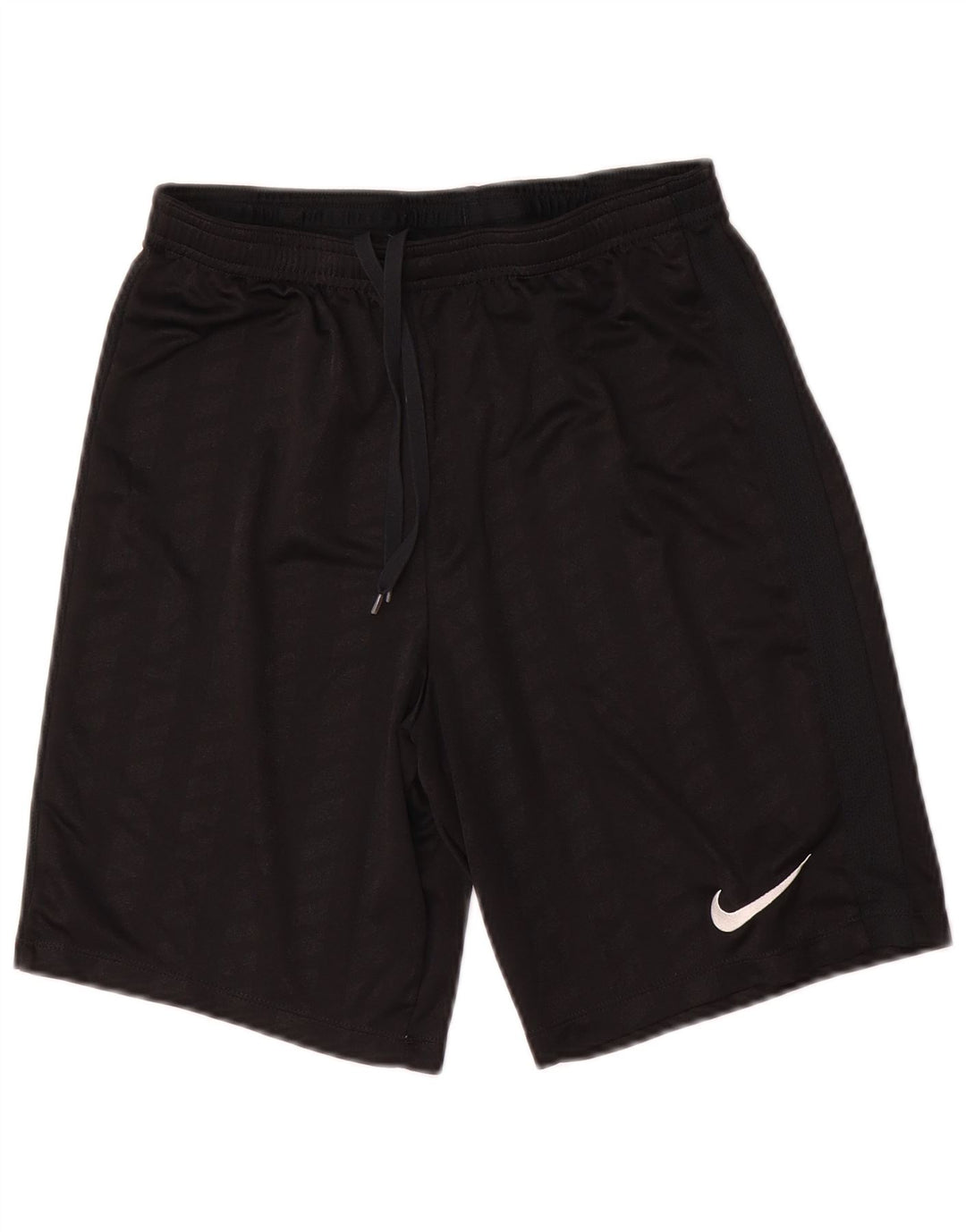 Pantaloncini sportivi Nike Dri Fit da uomo piccoli in poliestere a righe nere