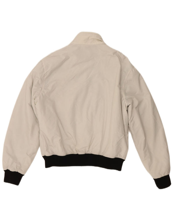 Giubbotto bomber da uomo Refrigiwear UK 40 Large bianco in poliammide color block