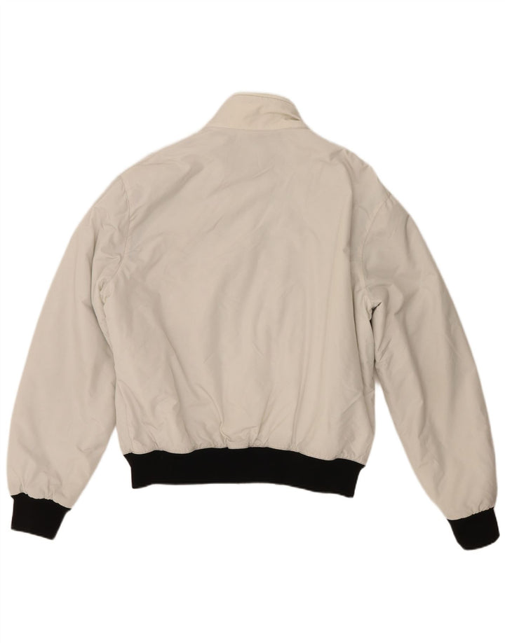 Giubbotto bomber da uomo Refrigiwear UK 40 Large bianco in poliammide color block